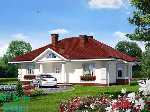 Xu hướng thiết kế biệt thự 1 tầng tại Việt Nam