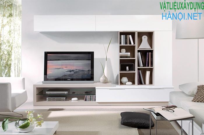 Phong thủy đặt kệ tivi phòng khách