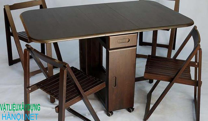 Bàn ăn thông minh gấp gọn