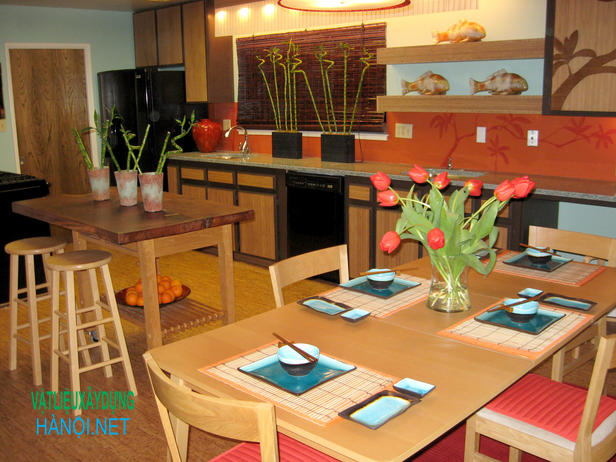 Bếp và phòng ăn