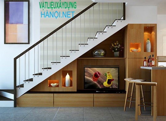 Cách bố trí cầu thang trong nhà ống hợp lí nhất