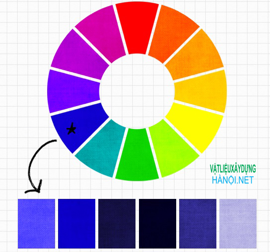 Chọn màu đơn sắc