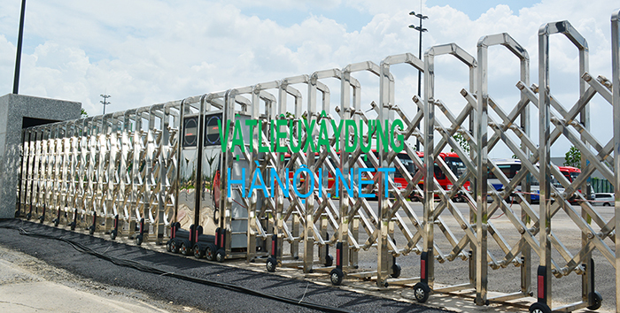 Cửa cổng lùa inox