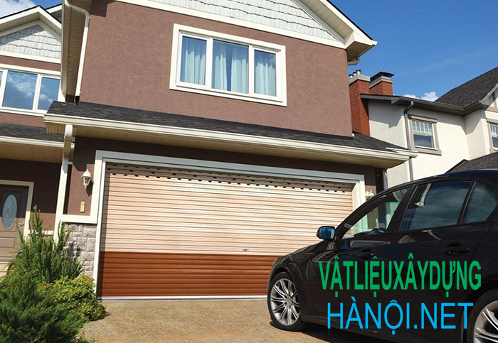 Cửa cuốn tấm liền.