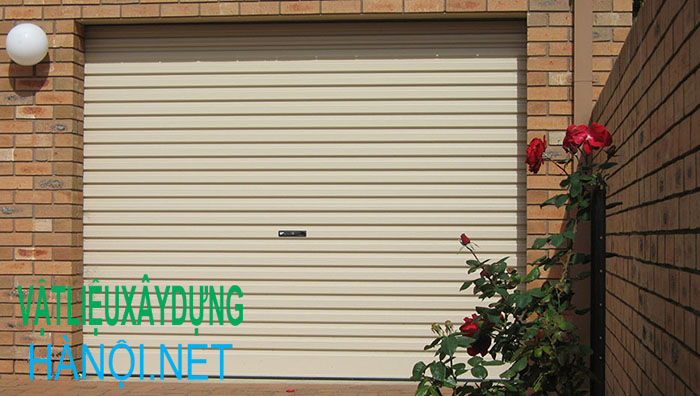 Cửa cuốn tấm liền.