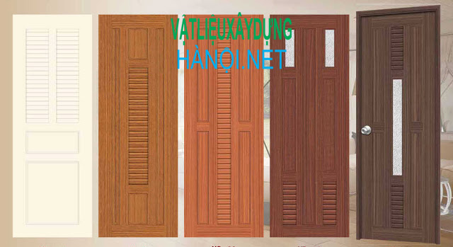 Cửa nhựa lõi thép cao cấp giả vân
