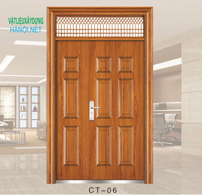 Tiêu chí đánh giá có nên mua cửa thép vân gỗ: