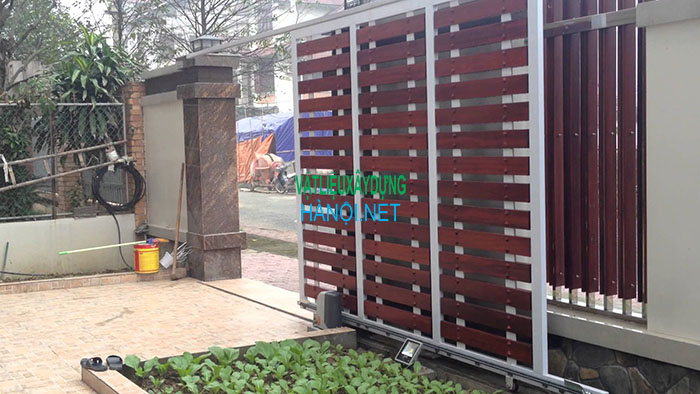 Mẫu cửa sắt lùa, trượt đẹp