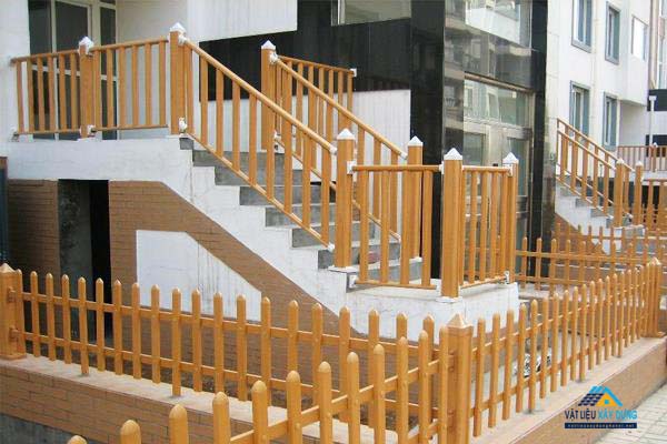 Hàng rào nhựa tổng hợp PVC