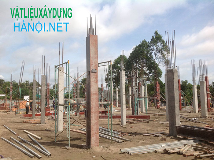 Quy trình đổ bê tông cột đúng tiêu chuẩn