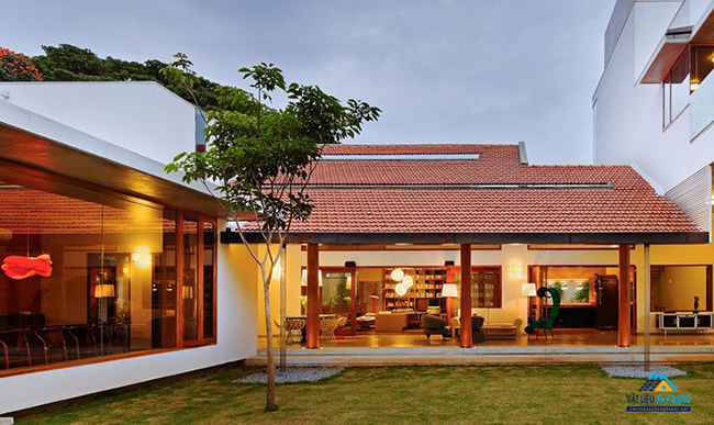 Mẫu thiết kế phù hợp với diện tích ngôi nhà