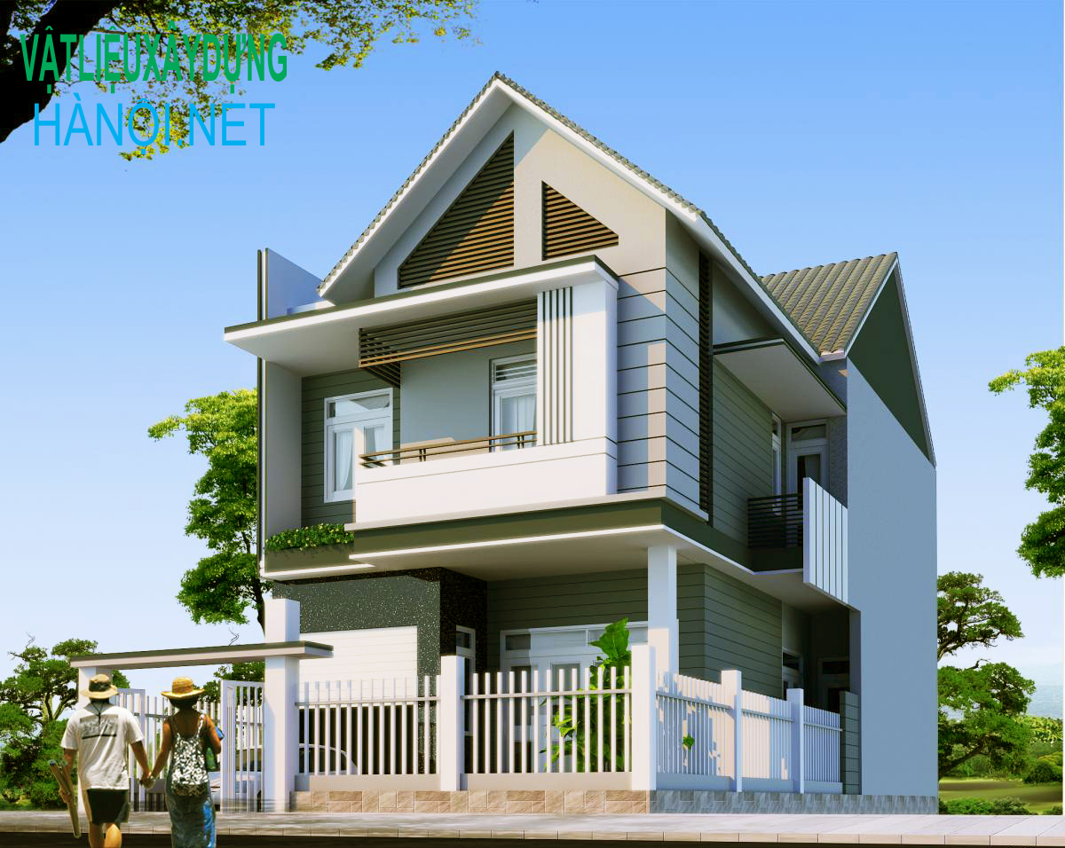 mẫu nhà mái thái đẹp