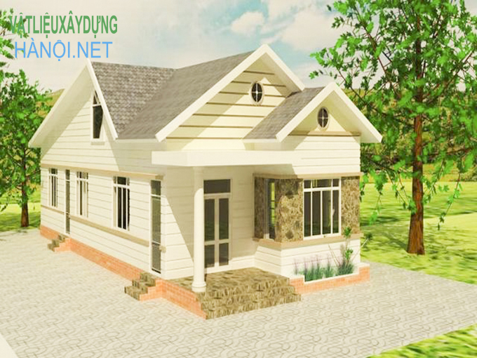 mẫu nhà mái thái đẹp