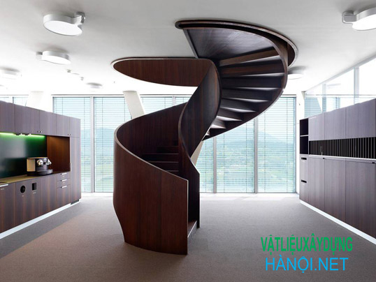 Cầu thang gỗ sang trọng và đẳng cấp nhất