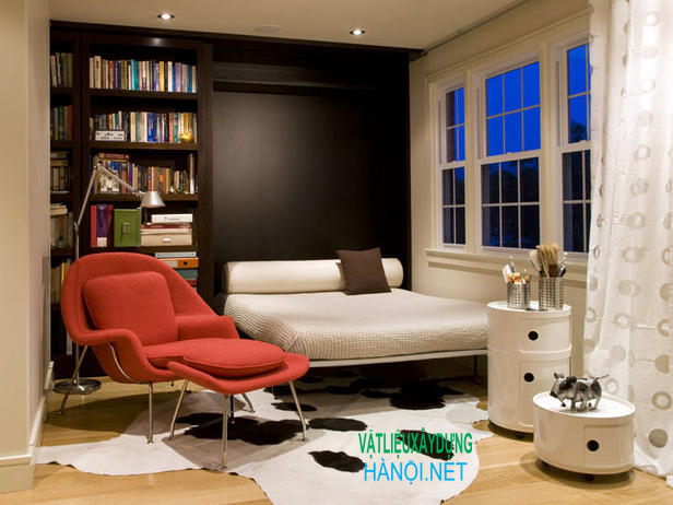 Phòng ngủ - nội thất phòng ngủ với công thức phối màu 60 - 3 - 10.