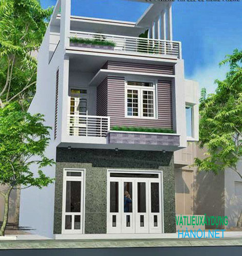 Bố trí mặt bằng tầng tum