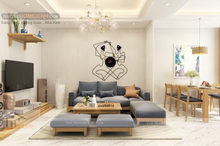 Tối giản về số lượng vật dụng nội thất