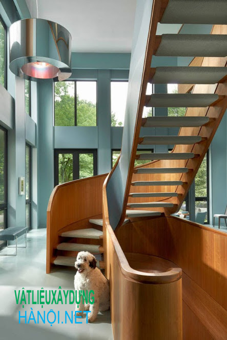Xu hướng thiết kế cầu thang xoắn ốc Folio