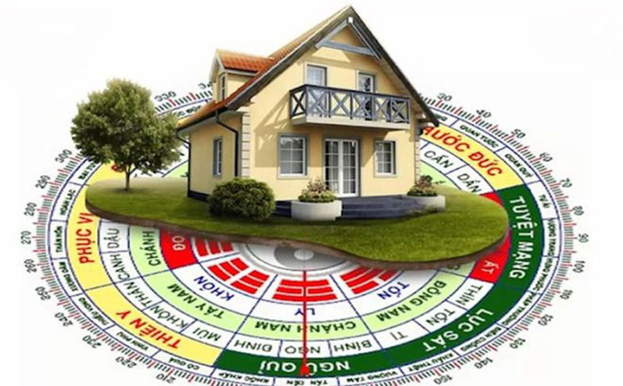 Cách xác định hướng nhà theo phong thủy