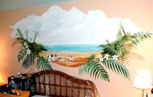 vẽ tranh tường tại Kiên Giang