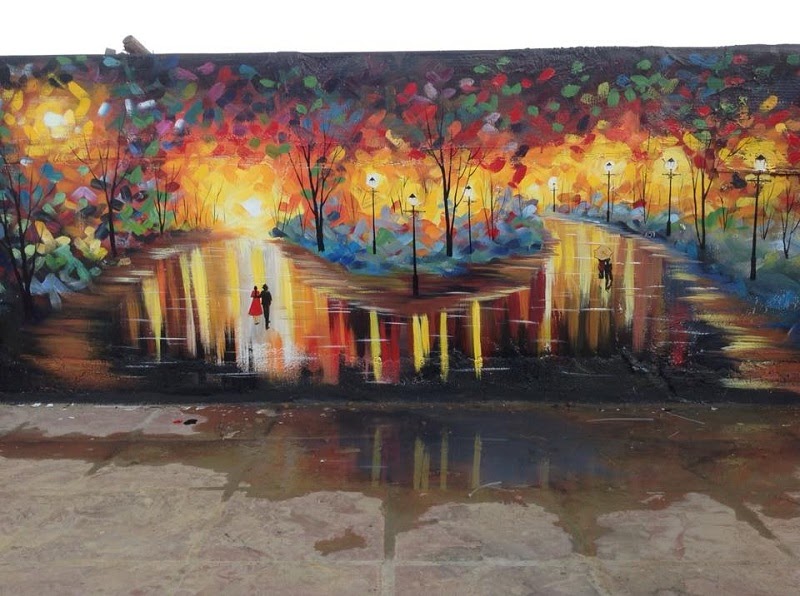 Vẽ tranh tường tại Hà Nội