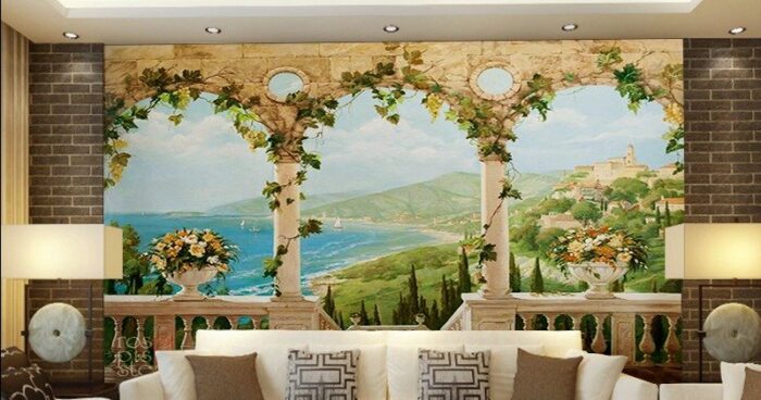 vẽ tranh tường tại Khánh Hòa