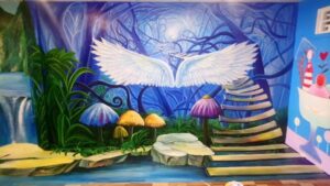 Vẽ tranh tường tại Lạng Sơn