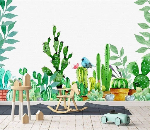 Vẽ tranh tường tại Thái Nguyên