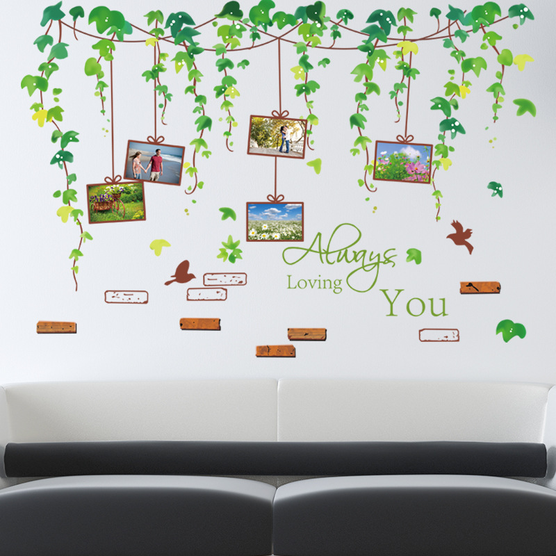 vẽ dây leo tường