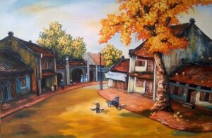 tranh tường phố cổ