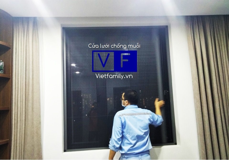 cửa lưới chống muỗi trong ngôi nhà