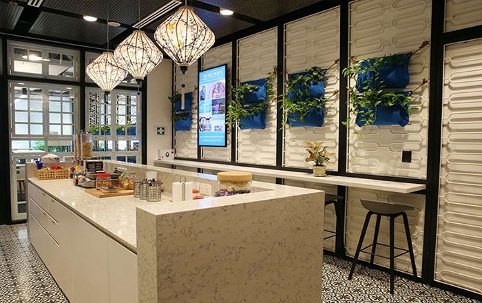 mẫu Pantry văn phòng công ty đẹp