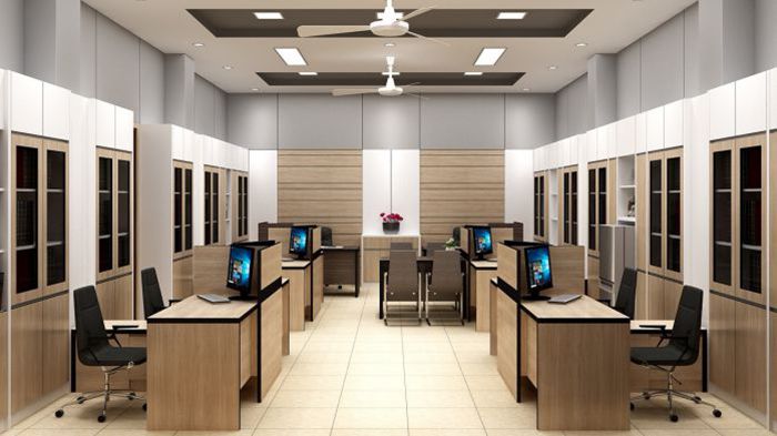Mẫu văn phòng 25m2 đẹp