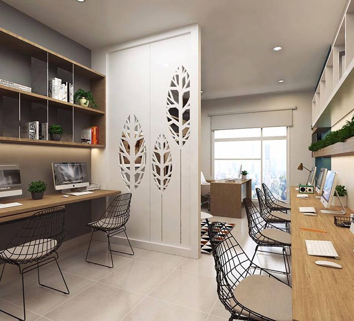 mẫu văn phòng làm việc 30m2