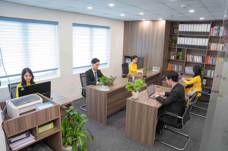 Mẫu văn phòng luật hiện đại