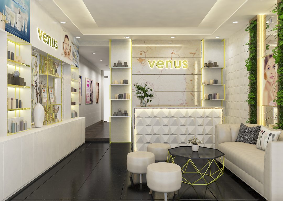 Mẫu quầy lễ tân spa đẹp Mẫu quầy lễ tân spa đẹp