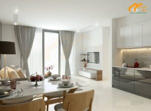 Thiết kế phòng bếp chung cư